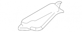 Крышка корпуса блока компьютера двигателя Lexus IS250 06-13