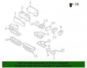 Датчик света Subaru Outback 10-14
