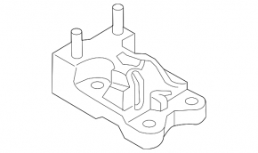 Кронштейн АКПП Ford Fiesta 11-19