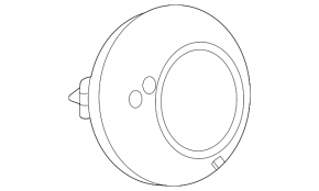 Airbag airbag în volanul șoferului Mazda CX-30 20-21 negru, tip 1