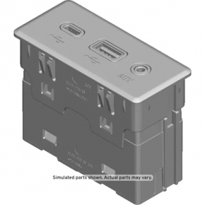 USB Hub AUX GMC Terrain 18-