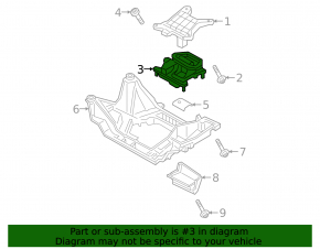Подушка акпп Porsche Cayenne 19-26 2.9T, 3.0T, 4.0T