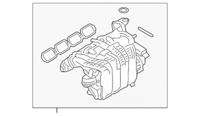 Коллектор впускной Nissan Rogue 21-21 2.5