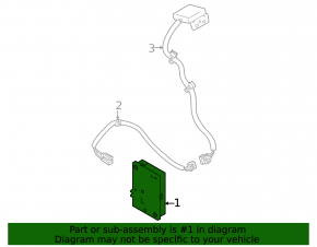 Telematic Control Module Mitsubishi Outlander 22-26