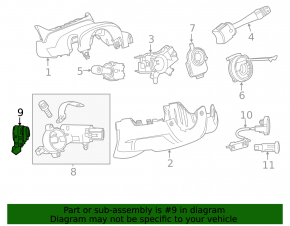 Кнопка start-stop Buick Encore 17-22