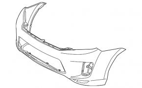 Bara fata goala Toyota Highlander 11-13 hibrid