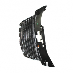Решетка радиатора grill Chrysler 200 11-14 серая с хромом
