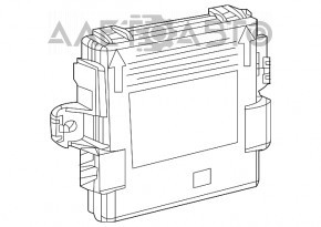 Remote Functions Receiver Module Connector Jeep Compass 17-19