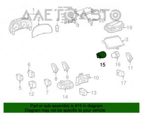 Кнопка start\stop Lexus RX350 10-15