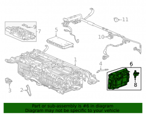 Блок предохранителей ВВБ Honda CRV 20-22 hybrid