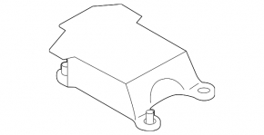 Модуль srs airbag компьютер подушек безопасности Subaru Outback 10-10
