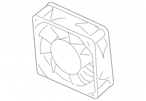 Ventilatorul amplificatorului audio BMW i3 14-20