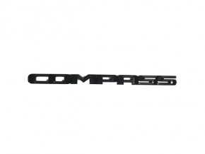 Эмблема надпись COMPASS двери передней левой Jeep Compass 17-26 черный глянец