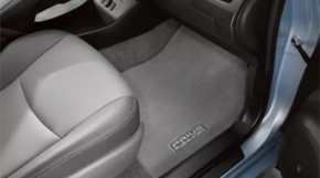 Комплект ковриков салона ткань Toyota Prius 30 10-15 серый, plug-in, под химчистку