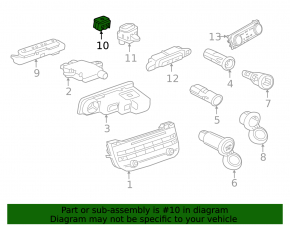 Кнопка переключения круиз-контроля Jaguar F-Pace X761 17-23
