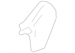 Ornamente laterale scaun pasager Honda Accord 18-22 negru, 2 piese