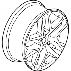 Диск колесный R17 Ford Fusion mk5 19-20