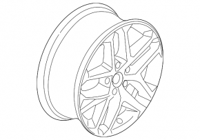 Диск колесный R17 Ford Fusion mk5 19-20