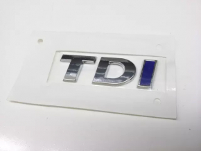 Эмблема надпись TDI крышки багажника VW Jetta 11-14 USA