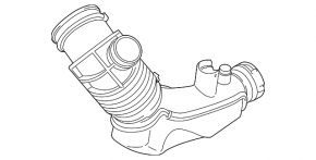 Conductă de aer către turbina BMW 5 G30 17-23 2.0T nou original