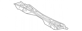 Поддон дворников металл Lexus RX300 RX330 RX350 RX400h 04-09