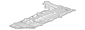 Защита днища левая Acura ILX 13-22
