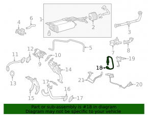 Лямбда-зонд передний первый Lexus RX350 16-22