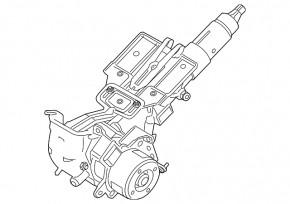 Рулевая колонка Ford Fiesta 11-19