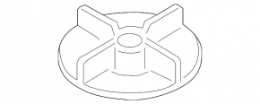 Крепление запасного колеса Ford Explorer 20-25 гайка