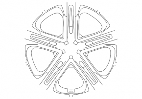 Диск колесный R18 Kia K5 21-24 черный