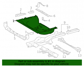 Корыто багажника Toyota Rav4 13-18
