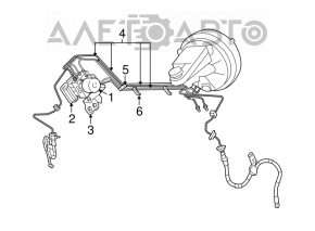ABS АБС Chrysler 200 11-14