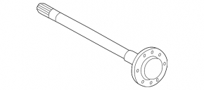 Arbore punte spate dreapta pentru Lexus LX 98-07