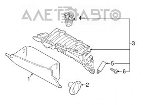 Torpedo, ansamblu torpedo Kia Niro 17-22 negru, zgârieturi