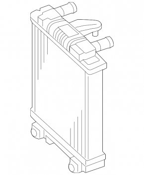 Radiator de răcire suplimentar pentru Audi A8 13-18