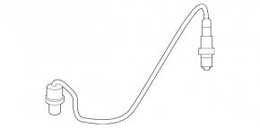 Лямбда-зонд второй Mercedes C-class W205 300 19-21