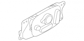 Control scaun șofer cu 12 direcții, Land Rover Range Rover Velar 18-23, negru