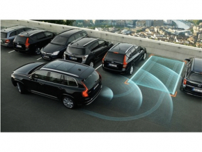 Проводка переднего бампера Volvo XC90 16-19 под парктроники, под левый руль