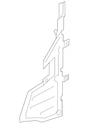 Deflector radiator stânga Audi A7 16-18 S-line, 3.0
