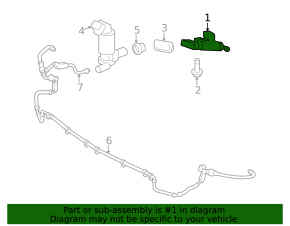 Омыватель фары правый Toyota Sequoia 08-17