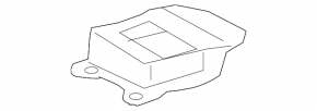 Модуль srs airbag компьютер подушек безопасности Toyota Solara 2.4 04-06