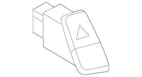 Кнопка аварийки Audi A4 B8 13-16