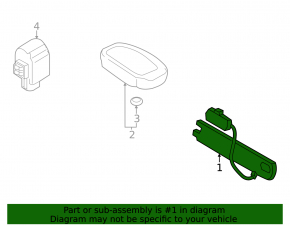 Антенна Keyless Kia Sorento 21-26
