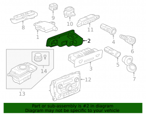 USB HUB AUX Jaguar F-Pace X761 17-18