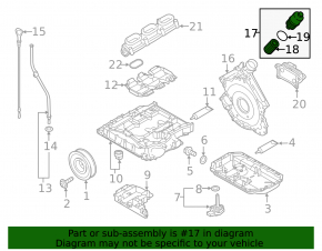 Корпус маслянного фильтра Audi Q7 16-19 3.0T