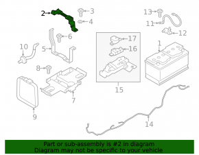 Suport baterie superior pentru Volvo XC90 16-26