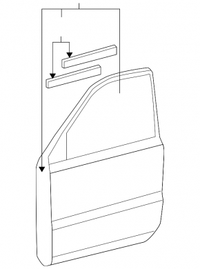 Usa goala fata dreapta Lexus RX300 RX330 RX350 RX400h 04-09