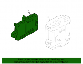 Modul de control al caroseriei Kia Niro 17-19 HEV