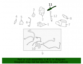 Sondă Lambda a doua pentru Subaru Outback 10-12 2.5