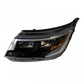 Фара передняя левая в сборе Ford Explorer 16-18 галоген + LED темная